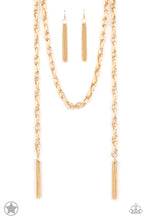 Load image into Gallery viewer, oak-sisters-jewelry-scarf-necklace-gold-blockbuster-necklace-paparazzi-accessories-by-lisa