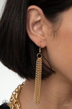 Load image into Gallery viewer, Paparazzi π SCARFed for Attention - Gold Necklace