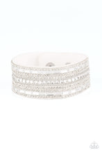 Load image into Gallery viewer, oak-sisters-jewelry-rebel-radiance-white-bracelet-paparazzi-accessories-by-lisa
