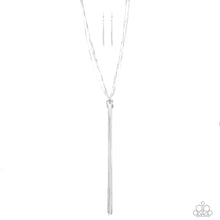 Load image into Gallery viewer, Paparazzi π Forget Me KNOT - Silver Necklace