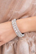 Load image into Gallery viewer, Paparazzi 🔆 Mega Megawatt - White Bracelet