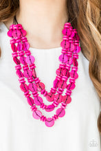 Load image into Gallery viewer, Paparazzi 🔆Barbados Bopper - Pink Necklace