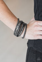 Load image into Gallery viewer, Paparazzi 🔆 Rock Star Attitude - Silver Bracelet