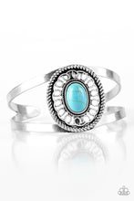 Load image into Gallery viewer, oak-sisters-jewelry-deep-in-the-tumbleweeds-blue-bracelet-paparazzi-accessories-by-lisa