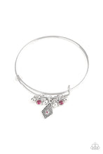 Load image into Gallery viewer, oak-sisters-jewelry-treasure-charms-pink-bracelet-paparazzi-accessories-by-lisa