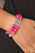 Load image into Gallery viewer, Paparazzi 🔆 New Adventures - Pink Bracelet