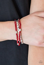 Load image into Gallery viewer, Paparazzi 🔆 Hello Beautiful - Red Bracelet