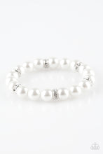 Load image into Gallery viewer, oak-sisters-jewelry-exquisitely-elite-white-bracelet-paparazzi-accessories-by-lisa