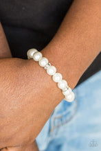 Load image into Gallery viewer, Paparazzi 🔆 Exquisitely Elite - White Bracelet