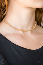 Load image into Gallery viewer, Paparazzi 🔆 If You Dare - Gold Necklace