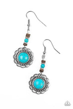 Load image into Gallery viewer, oak-sisters-jewelry-desert-bliss-blue-earrings-paparazzi-accessories-by-lisa
