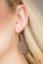 Load image into Gallery viewer, Paparazzi 🔆 Wistfully Whimsical - Copper Earrings