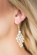 Load image into Gallery viewer, Paparazzi 🔆 Cosmically Chic - Gold Earrings