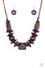 Load image into Gallery viewer, oak-sisters-jewelry-pacific-paradise-purple-necklace-paparazzi-accessories-by-lisa