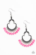 Load image into Gallery viewer, oak-sisters-jewelry-babe-alert-pink-earrings-paparazzi-accessories-by-lisa