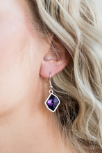 Load image into Gallery viewer, Paparazzi π Glow It Up - Purple Earrings