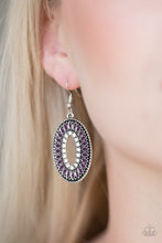 Load image into Gallery viewer, Paparazzi 🔆 Fishing For Fabulous - Purple Earrings