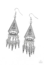 Load image into Gallery viewer, oak-sisters-jewelry-me-oh-mayan-silver-earrings-paparazzi-accessories-by-lisa