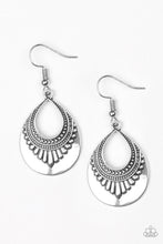 Load image into Gallery viewer, oak-sisters-jewelry-totally-terrestrial-silver-earrings-paparazzi-accessories-by-lisa