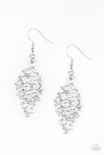Load image into Gallery viewer, oak-sisters-jewelry-cosmically-chic-white-earrings-paparazzi-accessories-by-lisa