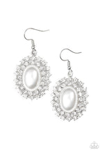 Load image into Gallery viewer, oak-sisters-jewelry-mega-movie-star-white-earrings-paparazzi-accessories-by-lisa