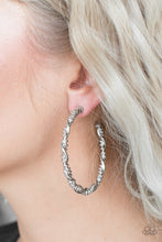 Load image into Gallery viewer, Paparazzi π Street Mod - Silver Earrings