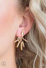 Load image into Gallery viewer, Paparazzi 🔆 Extra Electric - Gold Post Earrings