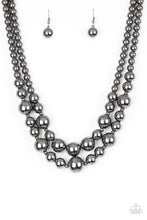 Load image into Gallery viewer, oak-sisters-jewelry-i-double-dare-you-black-necklace-paparazzi-accessories-by-lisa