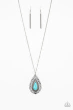 Load image into Gallery viewer, oak-sisters-jewelry-sedona-solstice-blue-necklace-paparazzi-accessories-by-lisa