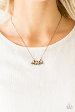 Load image into Gallery viewer, Paparazzi 🔆 Deco Decadence - Brass Necklace
