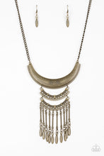 Load image into Gallery viewer, oak-sisters-jewelry-eastern-empress-brass-necklace-paparazzi-accessories-by-lisa