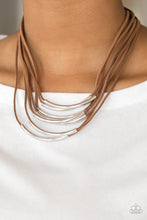 Load image into Gallery viewer, Paparazzi 🔆 Walk The WALKABOUT - Brown Necklace