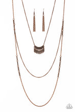 Load image into Gallery viewer, oak-sisters-jewelry-homestead-harvest-copper-necklace-paparazzi-accessories-by-lisa