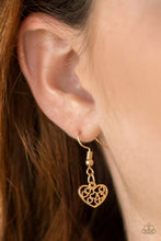 Load image into Gallery viewer, Paparazzi 🔆 Another Love Story - Gold Necklace
