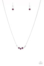 Load image into Gallery viewer, oak-sisters-jewelry-sparkling-stargazer-purple-necklace-paparazzi-accessories-by-lisa