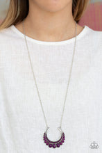 Load image into Gallery viewer, Paparazzi 🔆 Count To ZEN - Purple Necklace