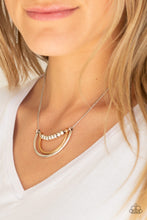 Load image into Gallery viewer, Paparazzi 🔆 Artificial Arches - Silver Necklace