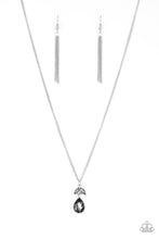 Load image into Gallery viewer, oak-sisters-jewelry-nice-to-meet-you-silver-necklace-paparazzi-accessories-by-lisa