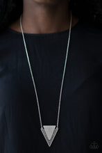 Load image into Gallery viewer, Paparazzi 🔆 Ancient Arrow - Silver Necklace