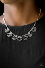 Load image into Gallery viewer, Paparazzi 🔆 Less Is AMOUR - Silver Necklace
