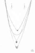 Load image into Gallery viewer, oak-sisters-jewelry-gypsy-heart-white-necklace-paparazzi-accessories-by-lisa