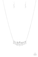 Load image into Gallery viewer, oak-sisters-jewelry-leading-lady-white-necklace-paparazzi-accessories-by-lisa