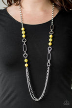 Load image into Gallery viewer, Paparazzi 🔆 CACHE Me Out - Yellow Necklace