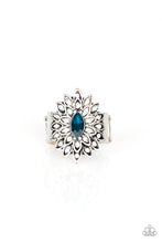 Load image into Gallery viewer, oak-sisters-jewelry-blooming-fireworks-blue-ring-paparazzi-accessories-by-lisa