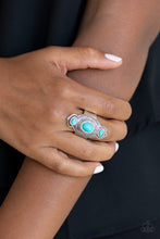 Load image into Gallery viewer, Paparazzi 🔆 Dune Drifter - Blue Ring