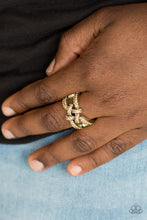 Load image into Gallery viewer, Paparazzi 🔆 Can Only Go UPSCALE From Here - Brass Ring