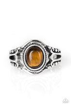 Load image into Gallery viewer, oak-sisters-jewelry-peacefully-peaceful-brown-ring-paparazzi-accessories-by-lisa