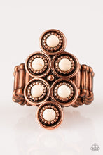 Load image into Gallery viewer, oak-sisters-jewelry-river-rock-rhythm-copper-ring-paparazzi-accessories-by-lisa