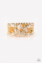 Load image into Gallery viewer, oak-sisters-jewelry-can-only-go-upscale-from-here-gold-ring-paparazzi-accessories-by-lisa
