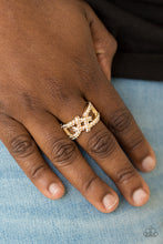 Load image into Gallery viewer, Paparazzi 🔆 Can Only Go UPSCALE From Here - Gold Ring